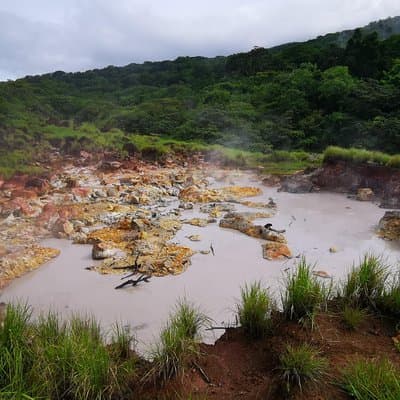 Fumarolas at Rincon de La Vieja National Park