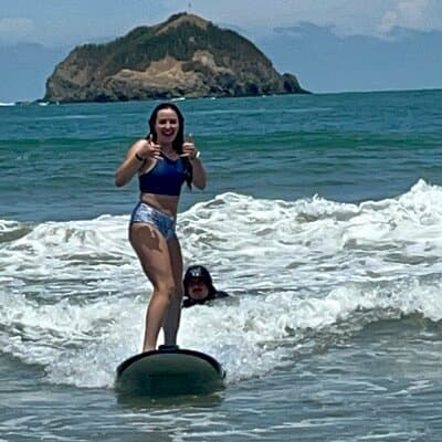 Surf lessons at Manuel Antonio Beach photo 5
