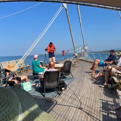 Cruising on a 100' Wooden Sail Ship in Province of Puntarenas photo 2