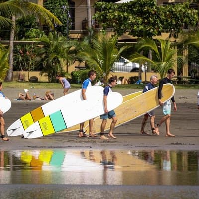 Surfing Lessons in Jaco Beach