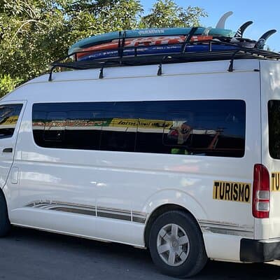 Space for surfboards