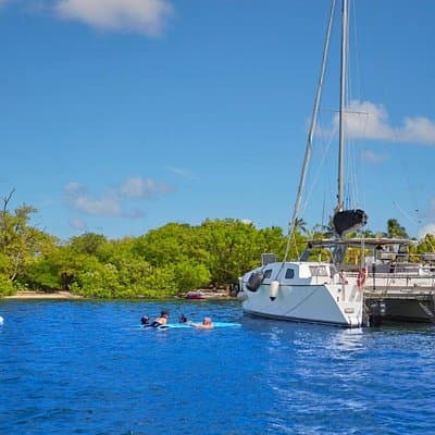 Paddle boarding and snorkelling included