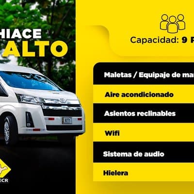 Private Transfer From La Fortuna To Manuel Antonio From 7 to 10 passengers photo 3