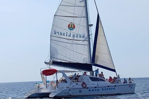Sunset Catamaran Tour in Playa Flamingo