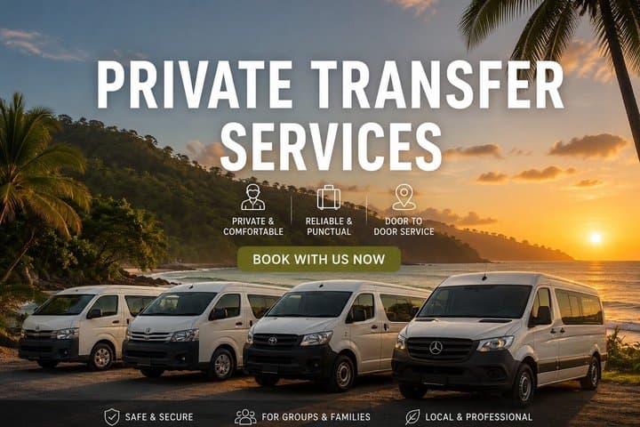 Daily Private Vehicle, Driver/Guide and Tailor Itinerary